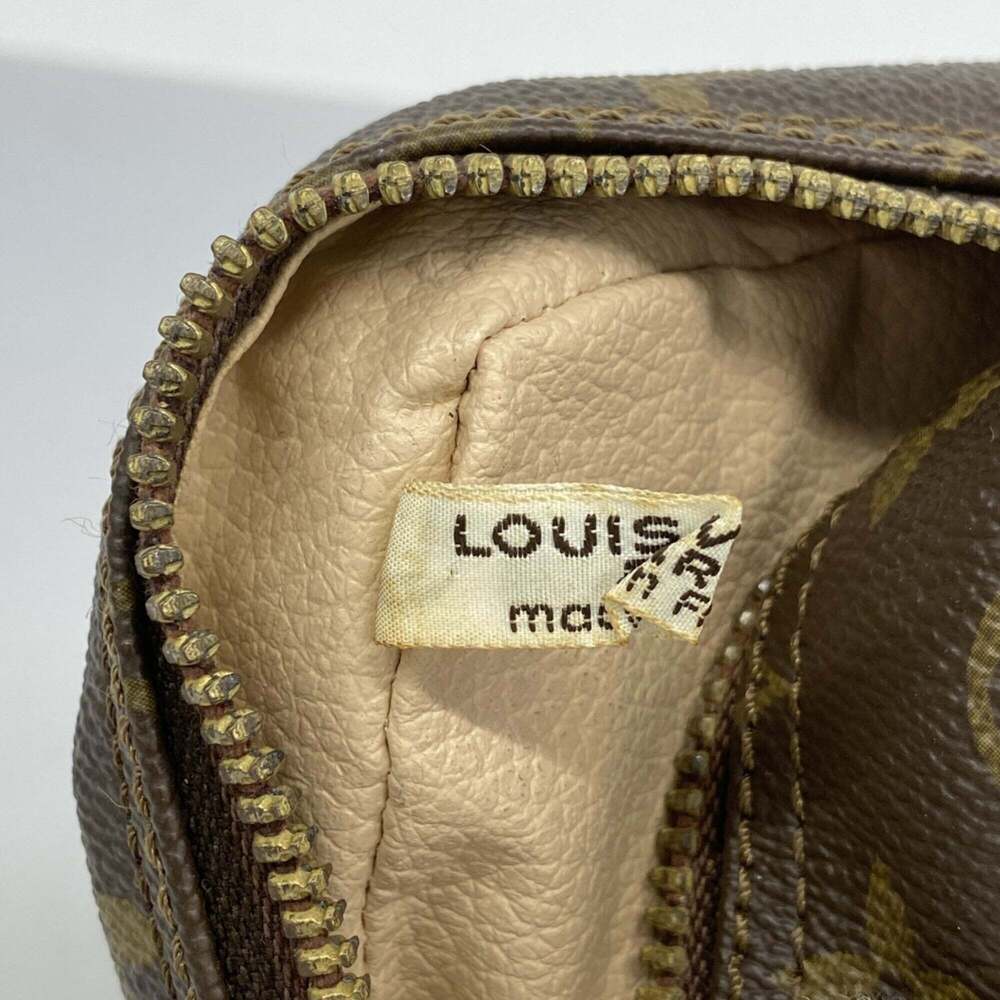 LOUIS VUITTON Brown Monogram Pouch - Picture 5 of 10